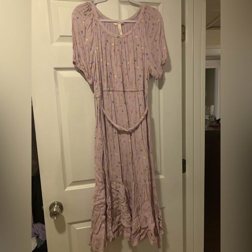 Matilda Jane Purple Floral Midi Dress